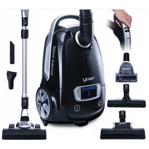Бытовой пылесос yoer Silent Intense черный 4335900₽