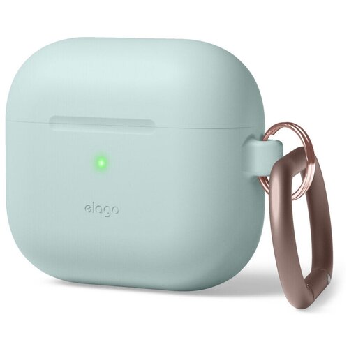 Чехол Elago Silicone Hang Case для AirPods 3 мятный (Mint)