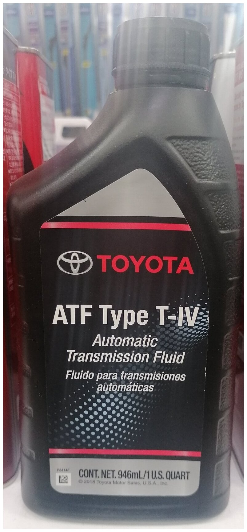 Трансмиссионное масло Toyota ATF Type T-IV (1 л.) Арт. 00279-000T4