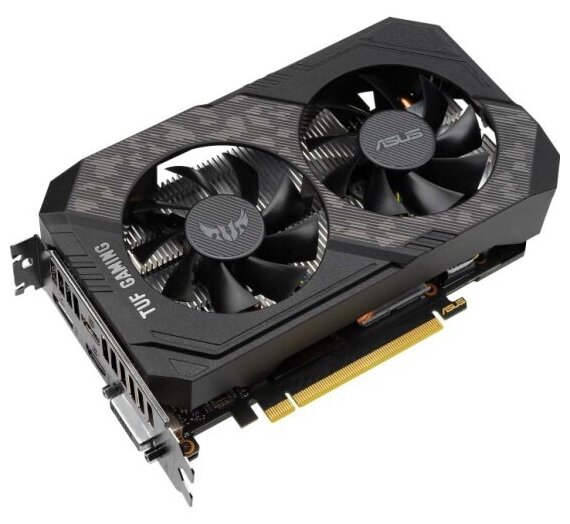 Видеокарта Asus PCI-E TUF-GTX1660TI-6G-EVO-GAMING NVIDIA GeForce GTX 1660TI 6144Mb 192 GDDR6 177012002 DVIx1HDMIx2DPx1HDCP Ret