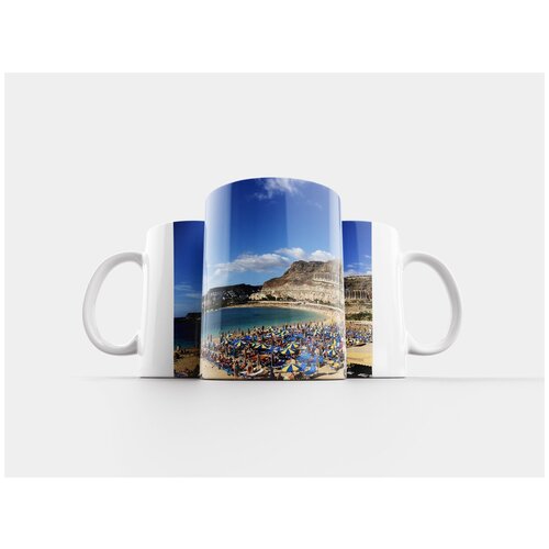 фото Кружка "amadores, гран-канария, пляж" 320 мл lotsprints