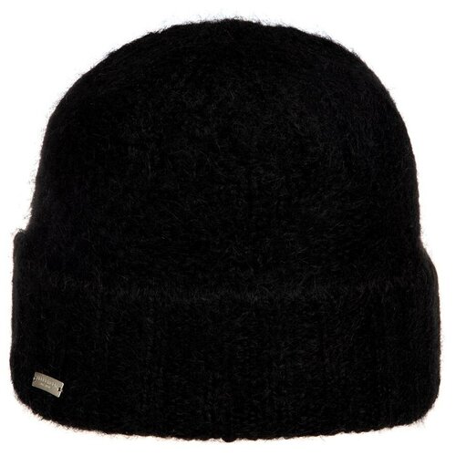 фото Шапка seeberger арт. 18458-0 turn-up beanie (черный), размер uni