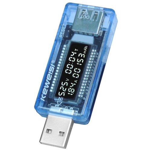 Цифровой тестер ABC USB-порта, вольтметр, амперметр, миллиампер час, время (V, A, mAh, T-время) цифровой тестер abc usb порта вольтметр амперметр миллиампер час время v a mah t время