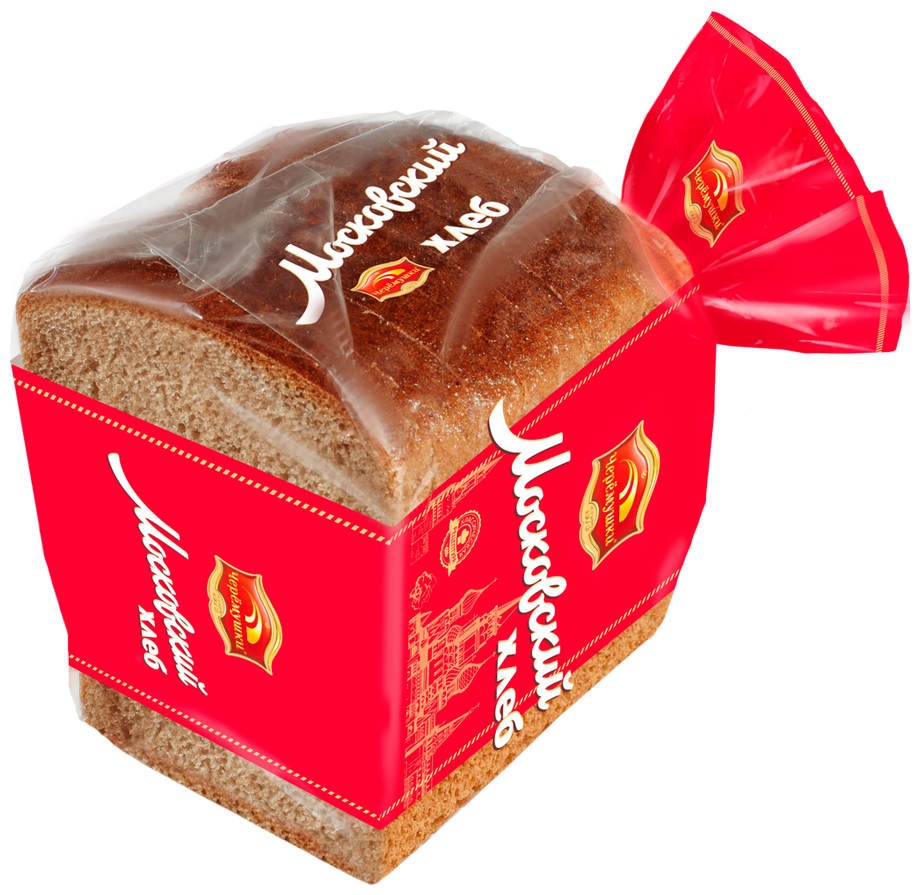 Хлеб черемушки Московский, в нарезке, половинка