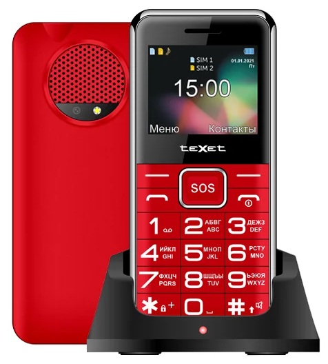 Сотовый телефон teXet TM-B319 Red