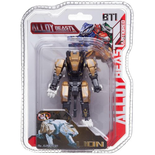 Робот-трансформер Junfa toys Хищник Лев WT-07126, желтый/черный робот трансформер junfa хищник лев wt 07126