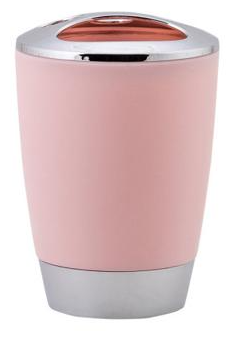 фото SWP-2100PDR-02 Cтакан для зуб. щеток "Альма" розовый , пластик "SWENSA"