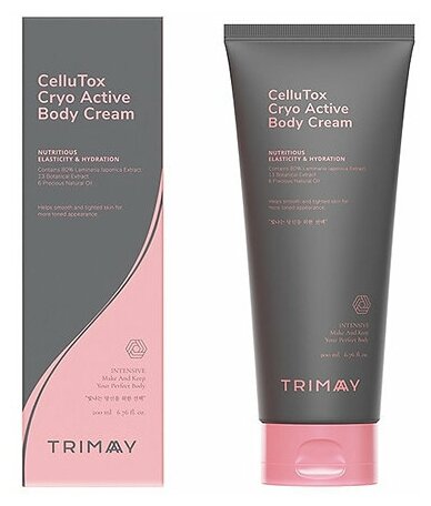 Антицеллюлитный крем на основе ламинарии/Trimay Cellu Tox Cryo Active Body Cream 200ml