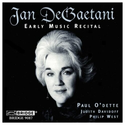 Jan DeGaetani - Early Music Recital