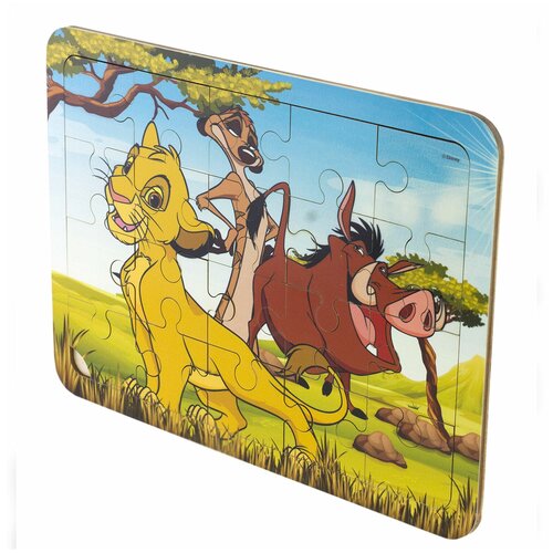 Пазл Disney деревянный 30х22 см/развивающая игрушка/головоломка/настольная игра/для детей/Ulanik