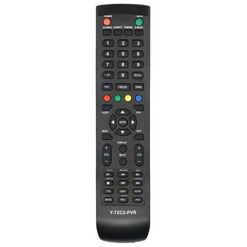 Пульт Y-72C2-PVR для телевизоров Thomson , Supra , Telefunken (полный список моделей в карточке товара) пульт al52d b stv lc24lt0010w для телевизоров dns dexp