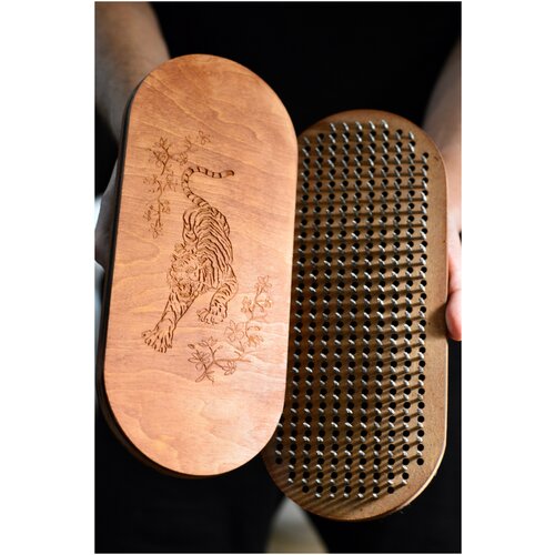 фото Доска садху латунные гвозди 10мм ип автухов