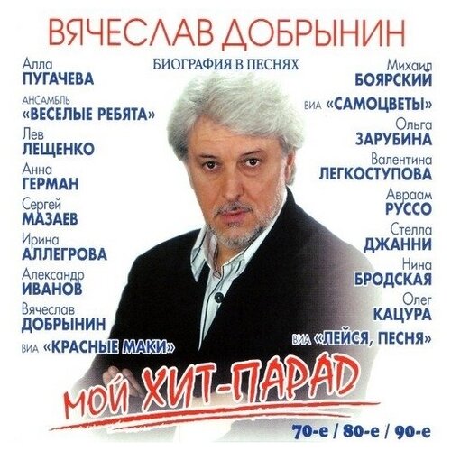 AUDIO CD Добрынин Вячеслав - Мой Хит-Парад - 70-Е/ 80-Е/ 90-Е хит парад малый 300 мл 3шт