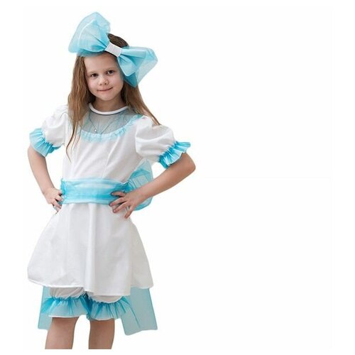 Карнавальный костюм мальвина, 5-7 лет, Бока 2031-бока карнавальный костюм снегурочки 5 7 лет бока 952 бока