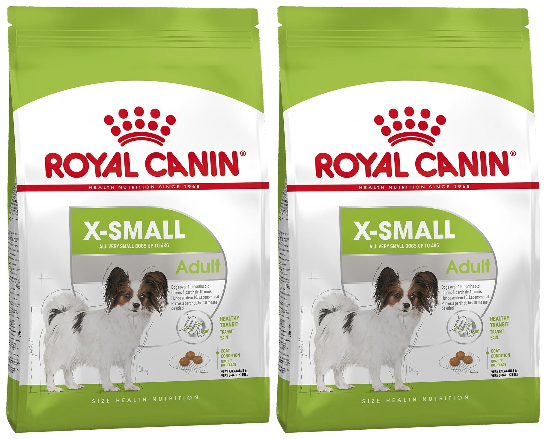 Royal Canin RC Для взрослых собак карликовых пород (X-Small Adult) 10030050R1 0,5 кг 12729 (2 шт)