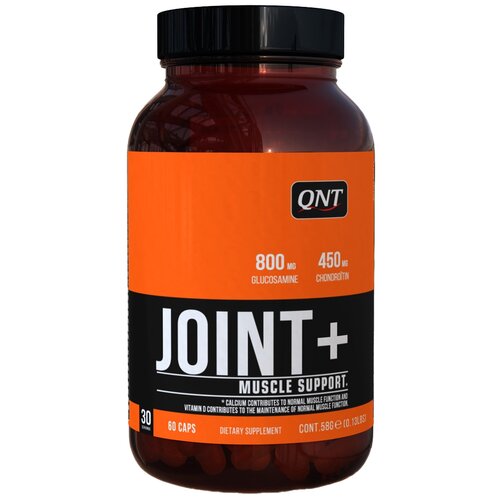 Препарат для укрепления связок и суставов QNT Joint+ Support, 60 шт. препарат для укрепления связок и суставов neocell joint complex 120 шт