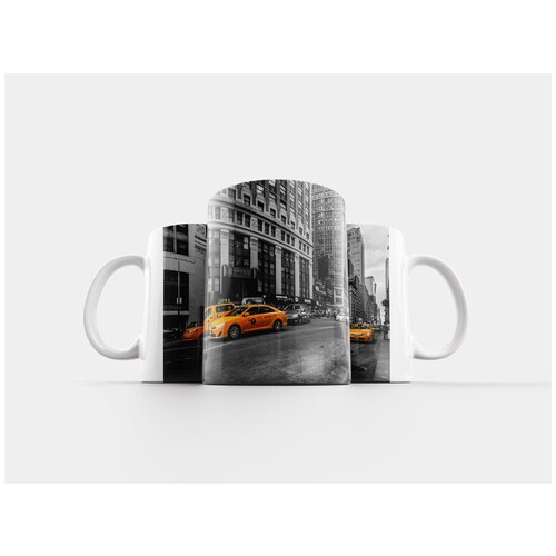 фото Кружка "нью-йорк, такси, городской" 320 мл lotsprints