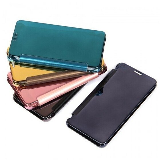 Чехол-книжка Clear View для Samsung Galaxy A7 (2016), 009123 Черный