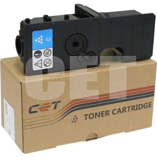 Тонер-картридж Cet (PK208) TK-5220C для KYOCERA ECOSYS P5021cdn/M5521cdn () Cyan, 18г, 1200 стр,