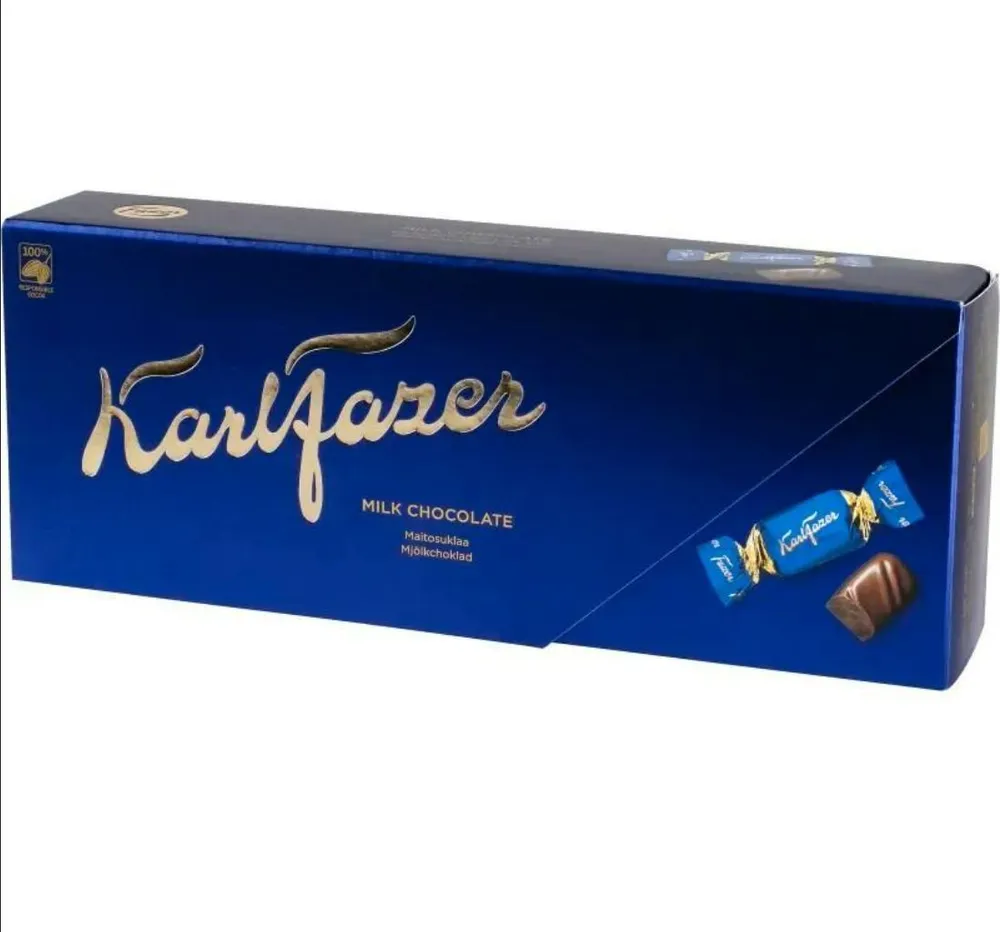 Karl Fazer Конфеты из молочного шоколада, 270г (Финляндия)