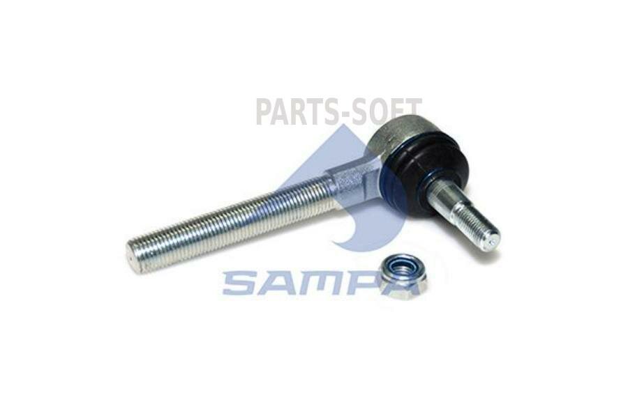 SAMPA 020.076 Наконечник MAN VOLVO тяги КПП правая резьба M14х1.5мм L=100мм SAMPA