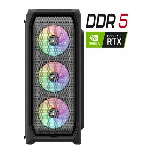 Компьютер CyberX - i514600KF D5 Intel Core i5-14600KF 3.4 ГГц/DDR5 16 ГБ/SSD 1000ГБ/NVIDIA GeForce RTX 4060 8 ГБ