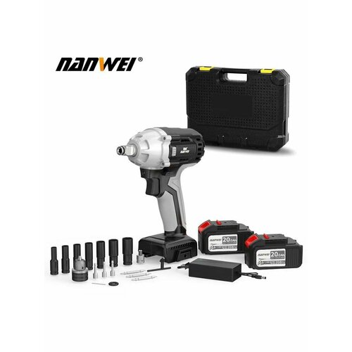 NANWEI 21В Электрическая аккумуляторный 350N гайковерт 40ah 7921₽