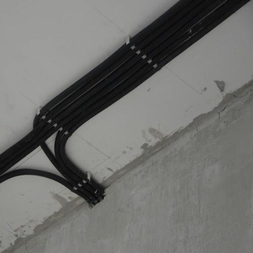 CTG20-25-K02-050-1 Труба ПНД гибкая гофрированная Ø25 мм с протяжкой черная (50 м) IEK - фото №15