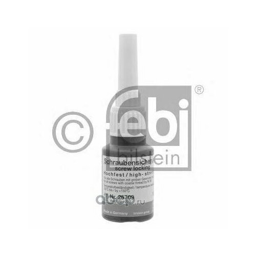 Герметик фиксатор резьбы 10гра мм зеленый febi 26709 1650₽