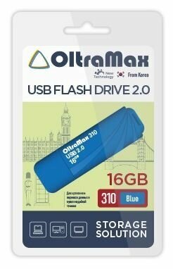 USB флэш-накопитель (OLTRAMAX OM-16GB-310-Blue)