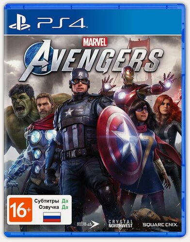 Изображение товара Мстители Marvel (PlayStation 4, Русская версия) / Игра на диске PS4 / Marvel's Avengers