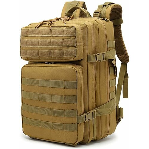 Тактический мужской рюкзак/ Рюкзак для рыбалки/Походный/Туристический Модель Snoburg SN3562,45 литров/Песок