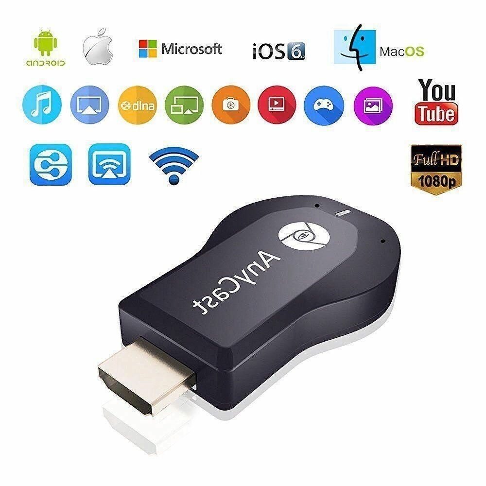 Беспроводной мобильный приемник отображения экрана телефона на тв MX Dongle HDTV Airplay M2 Plus AnyCast 2.4G