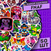 Набор наклеек "FNAF" 50 шт / Стикерпак Five Nights at Freddy's