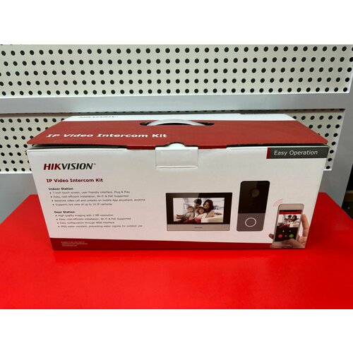 Hikvision DS-KIS603-P(C). Комплект домофона системы видеодомофонии