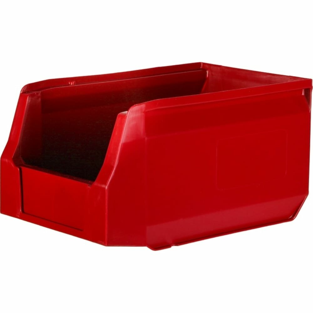 Пластик система Пластиковый ящик для метизов красный 12.402.2