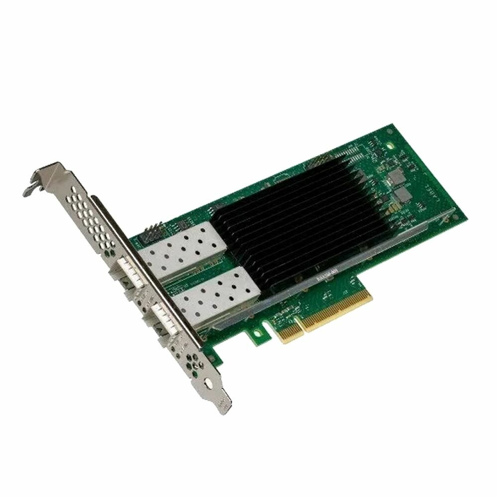 Intel Сетевой адаптер Intel Intel Ethernet Network Adapter E810-XXVDA2 2xSFP28 ports, 25GbE, PCI-E x8 gen3/gen4, iWARP/RoCEv2, IEEE 1588 PTP, ADQ, iSCSI, NFS, VMDq. PCI-SIG SR-IOV Capable E810-XXVDA2