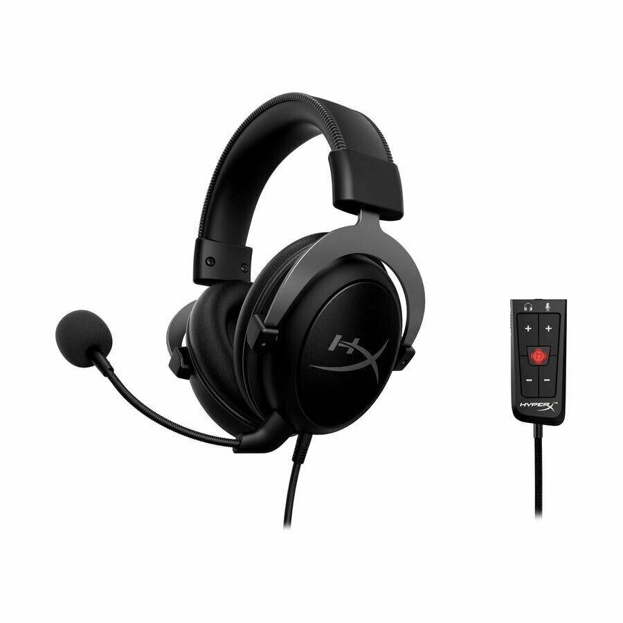 Наушники проводные Hyperx Cloud II GUN METAL KHX-HSCP-GM 4P5L9AA, черный