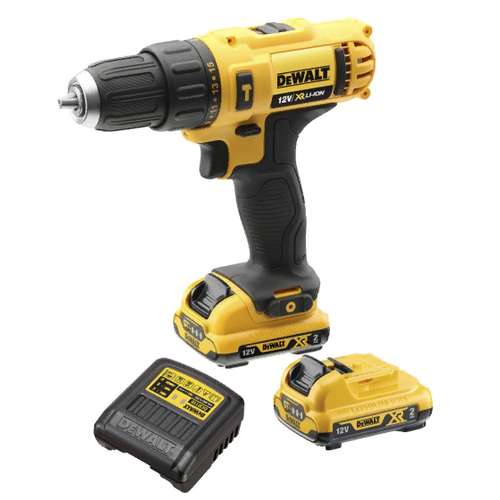 Шуруповерт аккумуляторный DeWalt DCD716D2-QW шуруповерт dewalt dcd800p2t qw