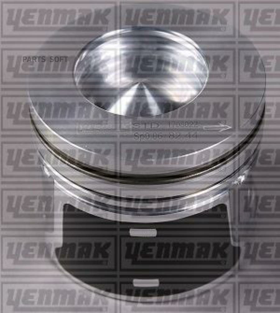 3103477000 YENMAK Поршень ДВС с кольцами Ford Transit CONNECT 1.8TDCI 110PS =82.5 1.75x2x2 std 01>