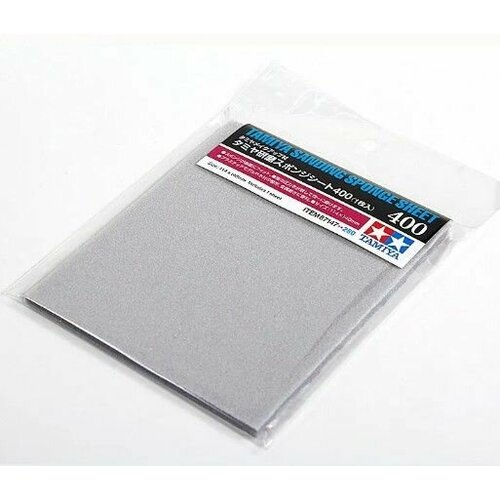 Шлифовальная губка пенополиэтилен толщиной 5 мм покрытый полирующими частицами с зернистостью Р400 1050₽