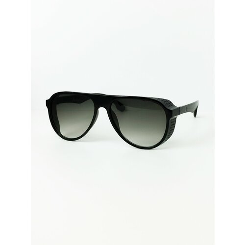 Солнцезащитные очки Шапочки-Носочки 6505-C5, черный глянцевый /черный