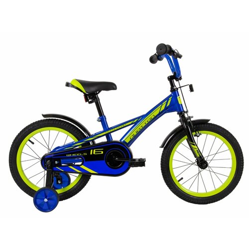 Детский велосипед TECH TEAM QUATTRO 16 синий сталь 2023 NN010237 NN010237 1012100₽