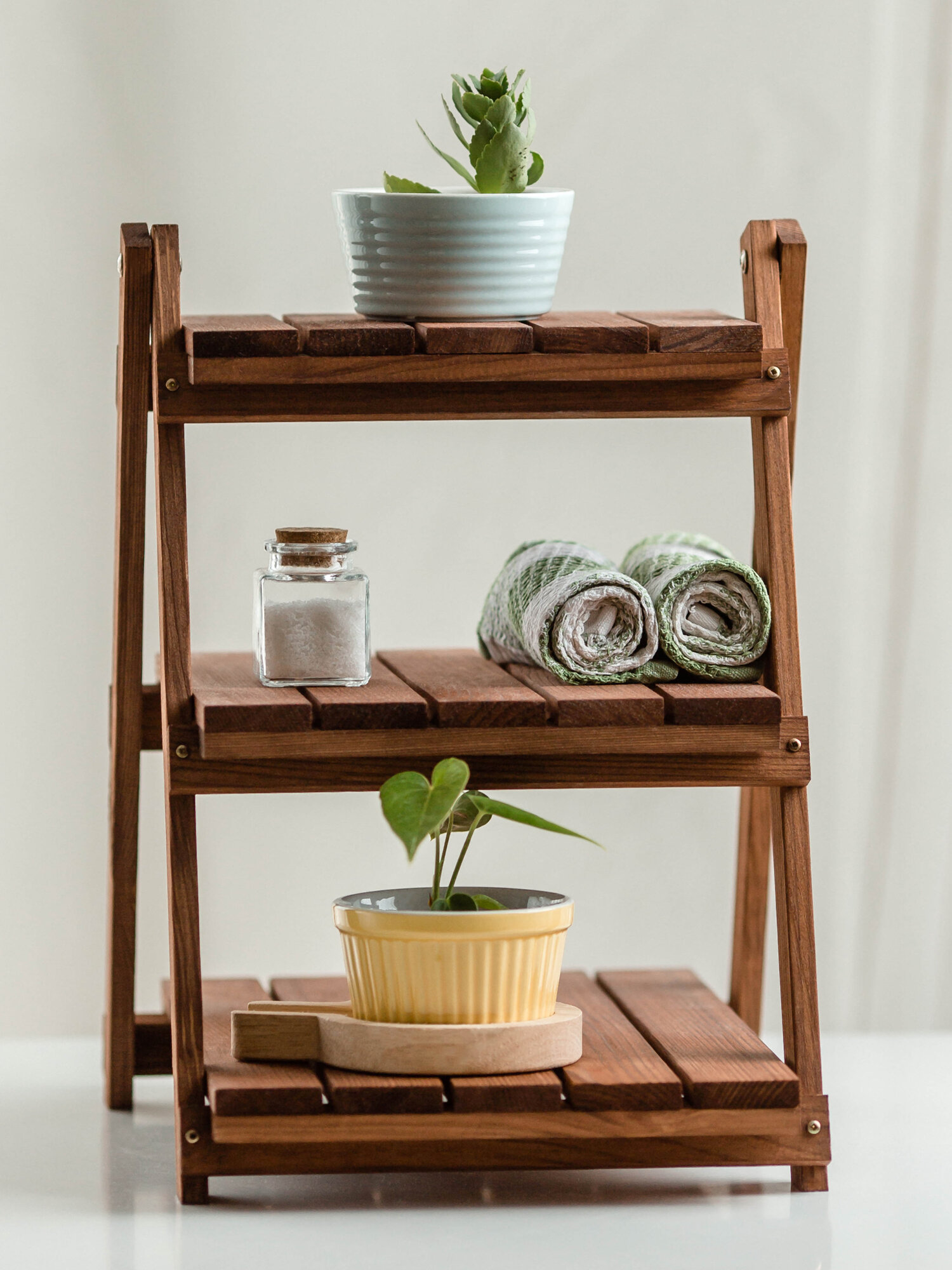 Стеллаж деревянный настольный — фото 1