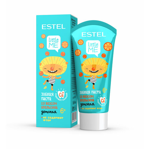 ESTEL Little Me Детская зубная паста со вкусом апельсина 60 мл 280₽