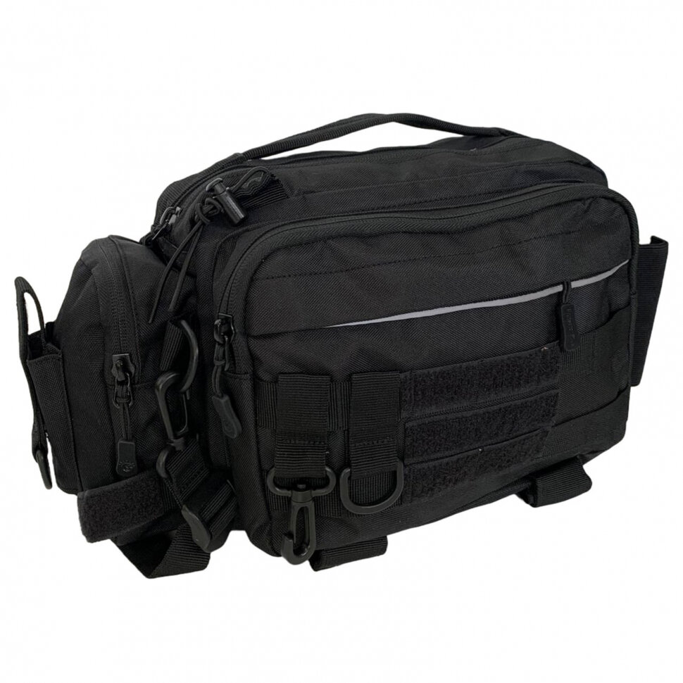 Сумка через плечо черная — фото 1