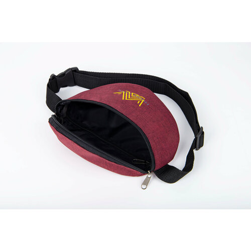 Сумка поясная Horse love, бордо