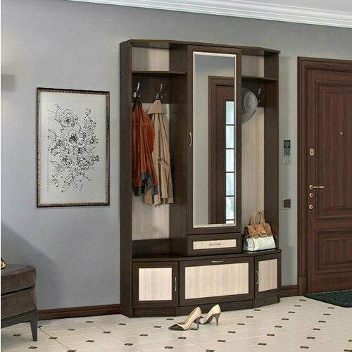 Прихожая Уют сервис Мерлен Венге Дуб Атланта 22180₽