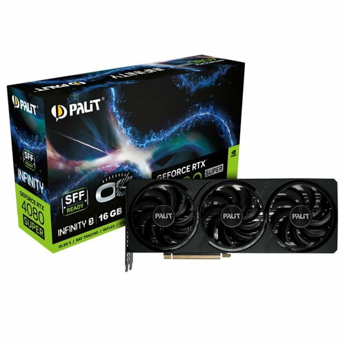 Видеокарта PALIT RTX4080 SUPER 16GB INFINITY 3 OC NED408SS19T2-1032S 170080₽