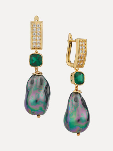 Изображение товара Серьги с подвесками, циркон